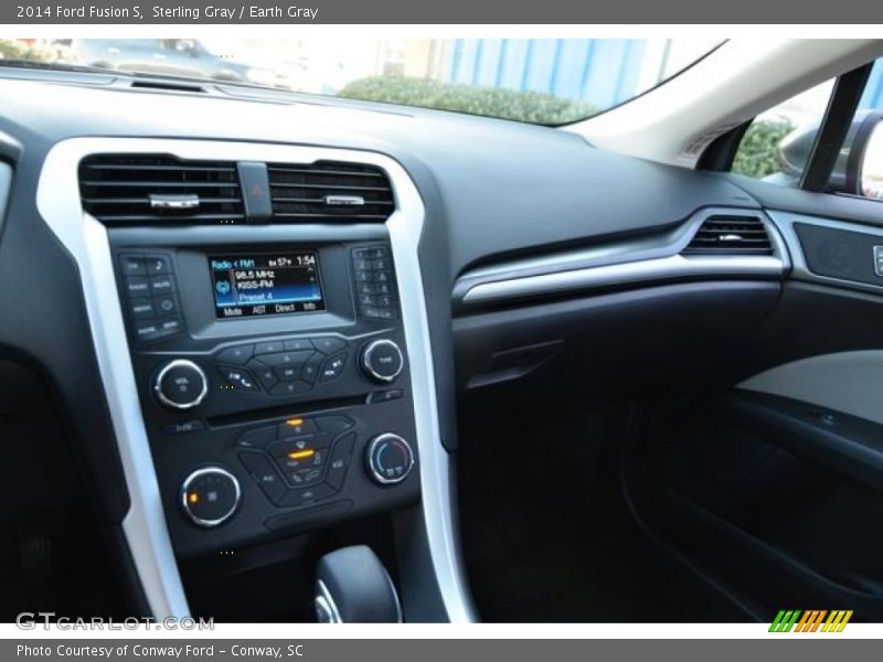 Sterling Gray / Earth Gray 2014 Ford Fusion S
