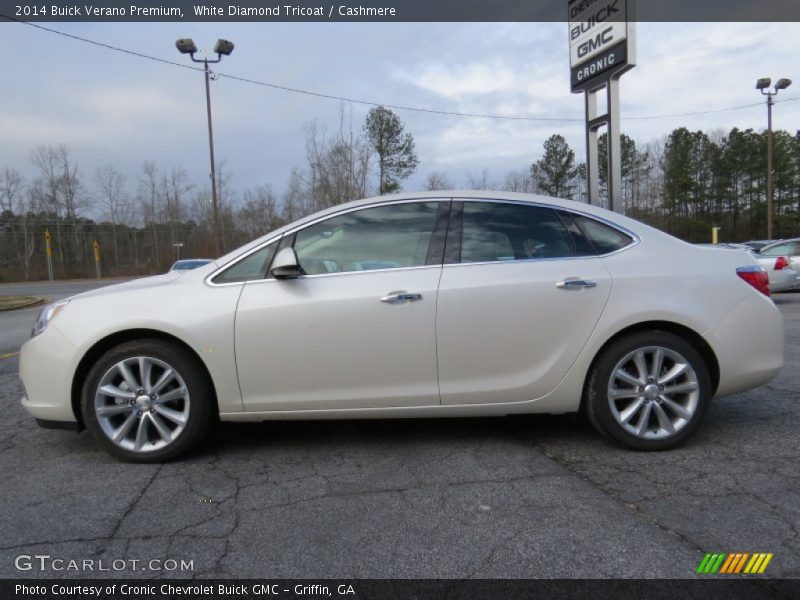 White Diamond Tricoat / Cashmere 2014 Buick Verano Premium