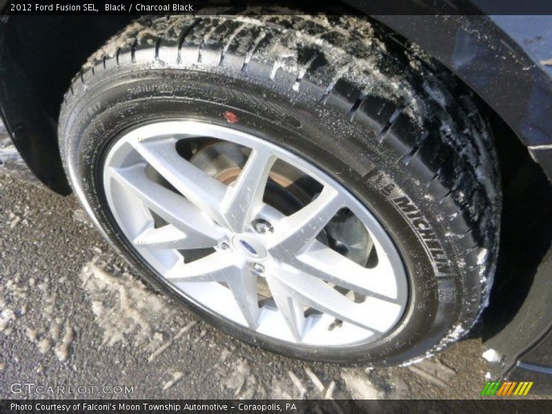 Black / Charcoal Black 2012 Ford Fusion SEL