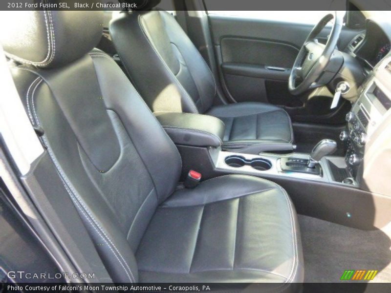 Black / Charcoal Black 2012 Ford Fusion SEL