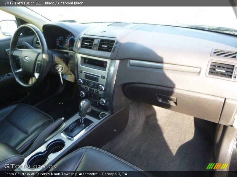 Black / Charcoal Black 2012 Ford Fusion SEL