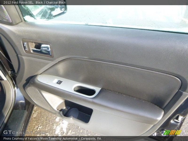 Black / Charcoal Black 2012 Ford Fusion SEL