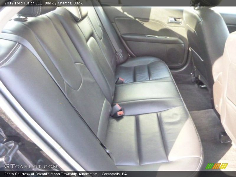 Black / Charcoal Black 2012 Ford Fusion SEL