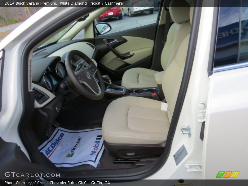 White Diamond Tricoat / Cashmere 2014 Buick Verano Premium