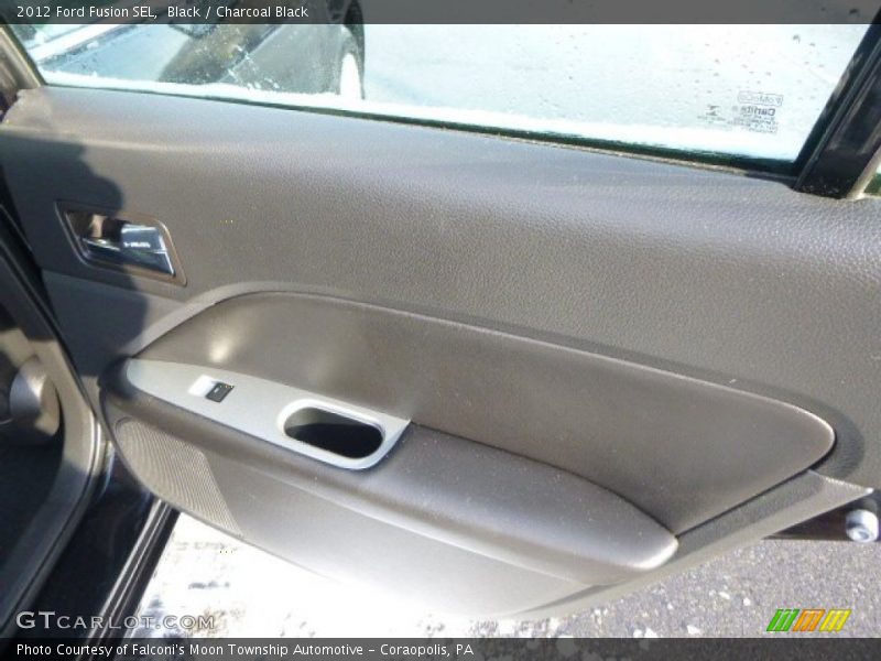 Black / Charcoal Black 2012 Ford Fusion SEL