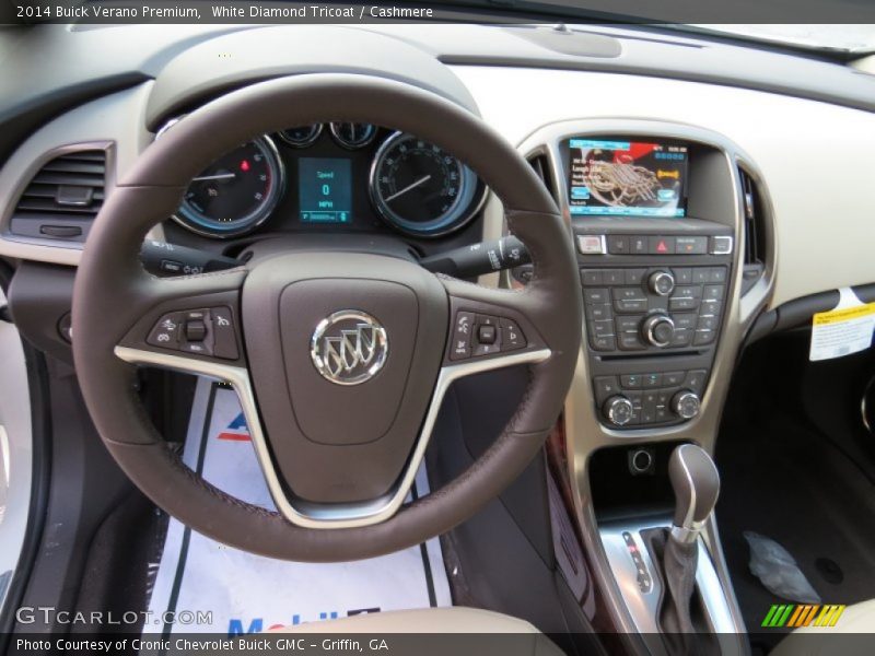 White Diamond Tricoat / Cashmere 2014 Buick Verano Premium