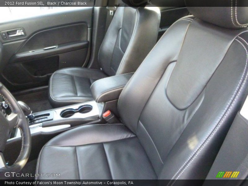 Black / Charcoal Black 2012 Ford Fusion SEL