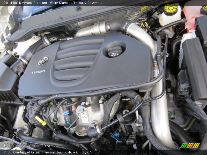 2014 Verano Premium Engine - 2.0 Liter DI Turbocharged DOHC 16-Valve VVT ECOTEC 4 Cylinder