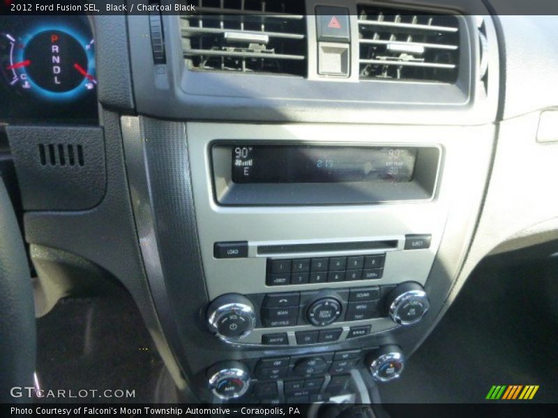 Black / Charcoal Black 2012 Ford Fusion SEL