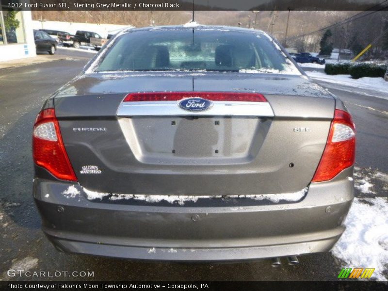 Sterling Grey Metallic / Charcoal Black 2012 Ford Fusion SEL
