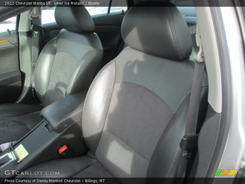 Silver Ice Metallic / Ebony 2012 Chevrolet Malibu LT
