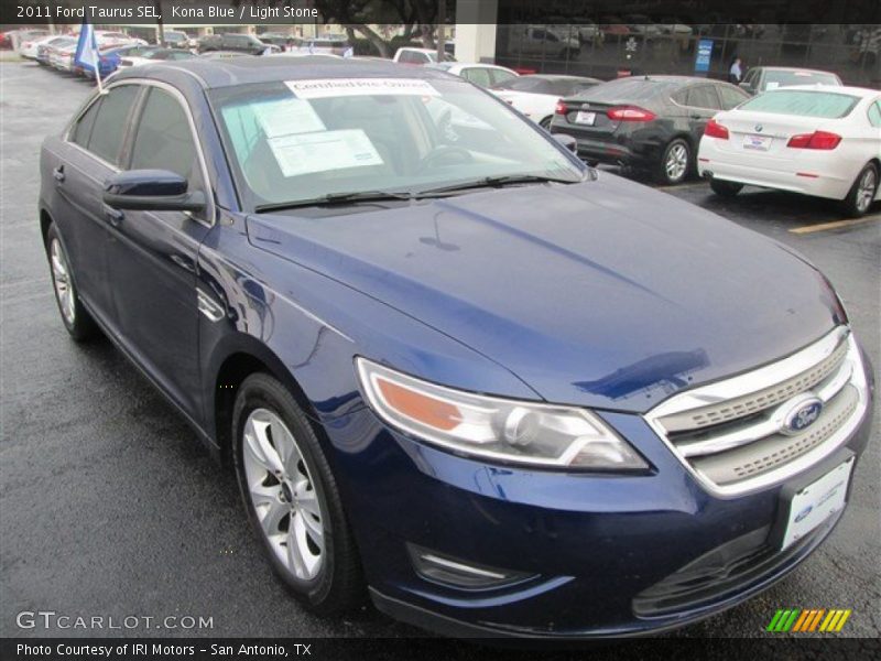 Kona Blue / Light Stone 2011 Ford Taurus SEL