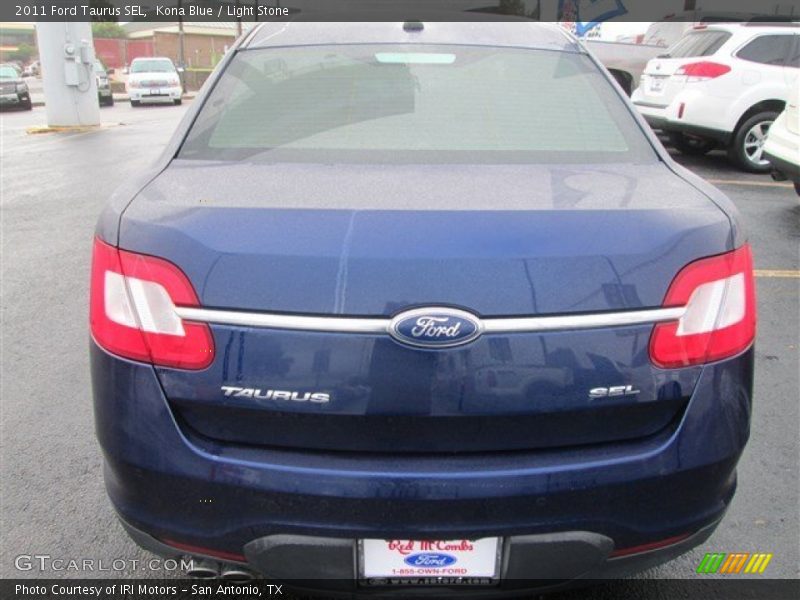 Kona Blue / Light Stone 2011 Ford Taurus SEL