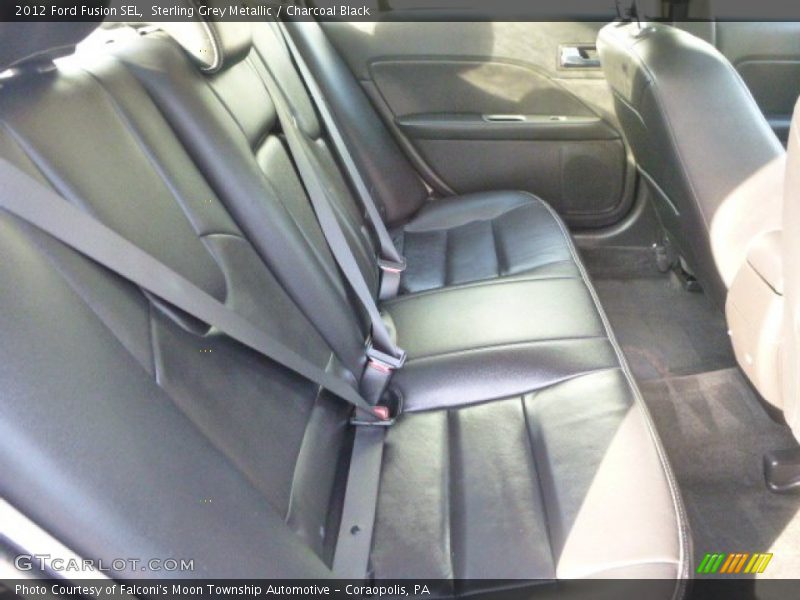 Sterling Grey Metallic / Charcoal Black 2012 Ford Fusion SEL