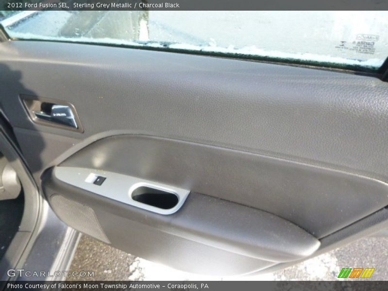 Sterling Grey Metallic / Charcoal Black 2012 Ford Fusion SEL