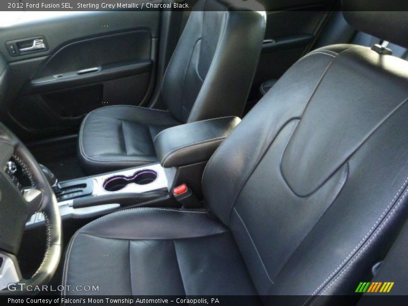 Sterling Grey Metallic / Charcoal Black 2012 Ford Fusion SEL