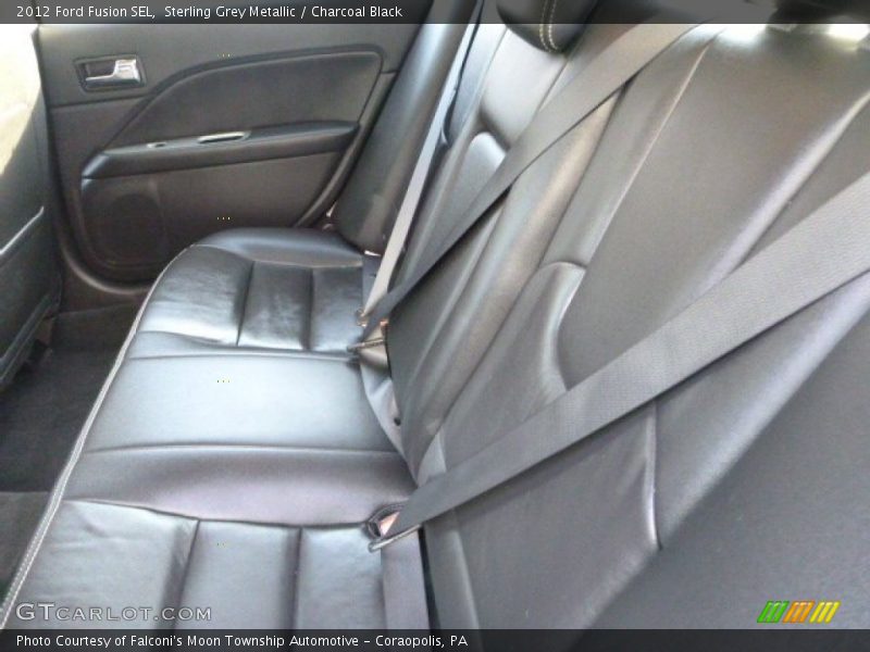 Sterling Grey Metallic / Charcoal Black 2012 Ford Fusion SEL