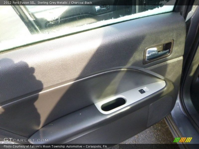 Sterling Grey Metallic / Charcoal Black 2012 Ford Fusion SEL