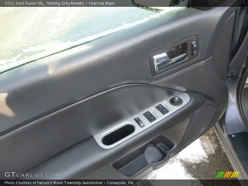 Sterling Grey Metallic / Charcoal Black 2012 Ford Fusion SEL