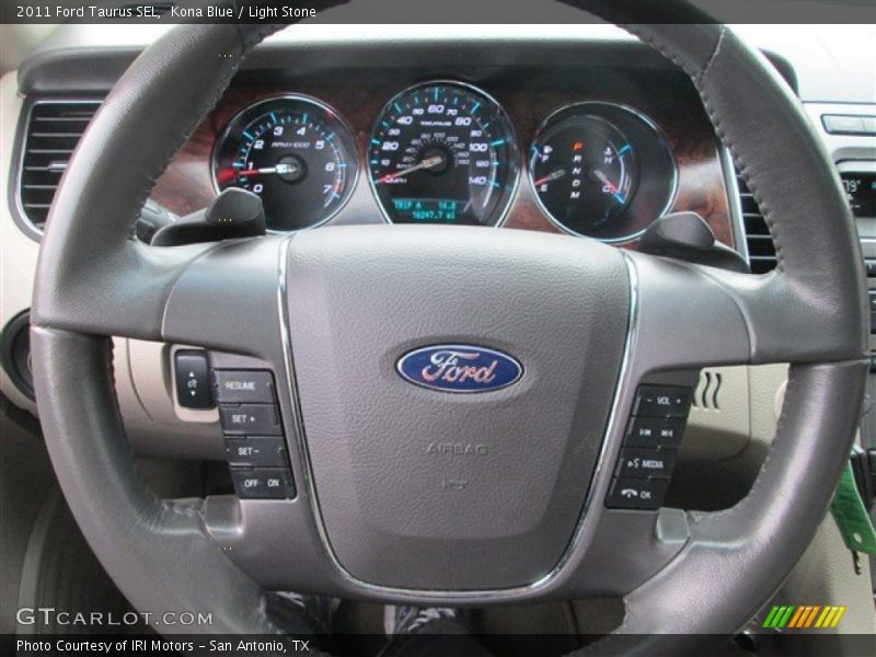Kona Blue / Light Stone 2011 Ford Taurus SEL