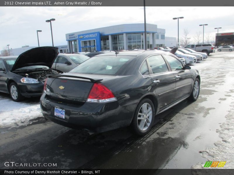 Ashen Gray Metallic / Ebony 2012 Chevrolet Impala LTZ