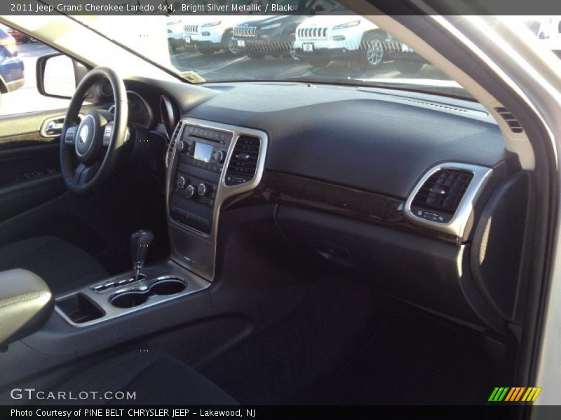 Bright Silver Metallic / Black 2011 Jeep Grand Cherokee Laredo 4x4
