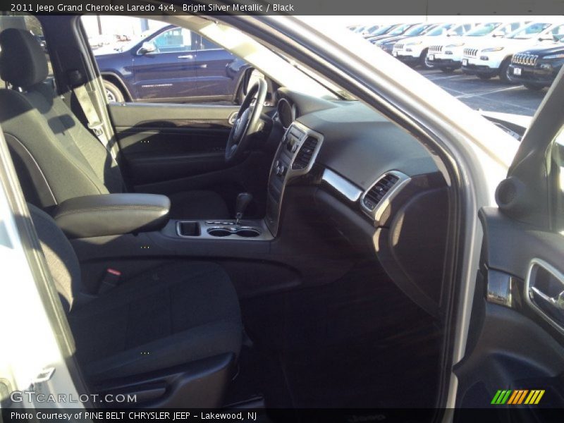 Bright Silver Metallic / Black 2011 Jeep Grand Cherokee Laredo 4x4