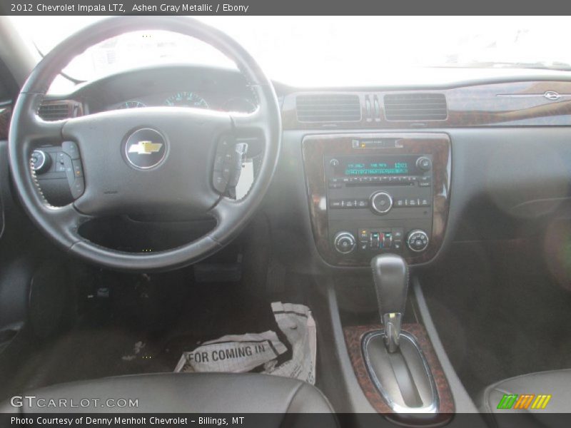 Ashen Gray Metallic / Ebony 2012 Chevrolet Impala LTZ