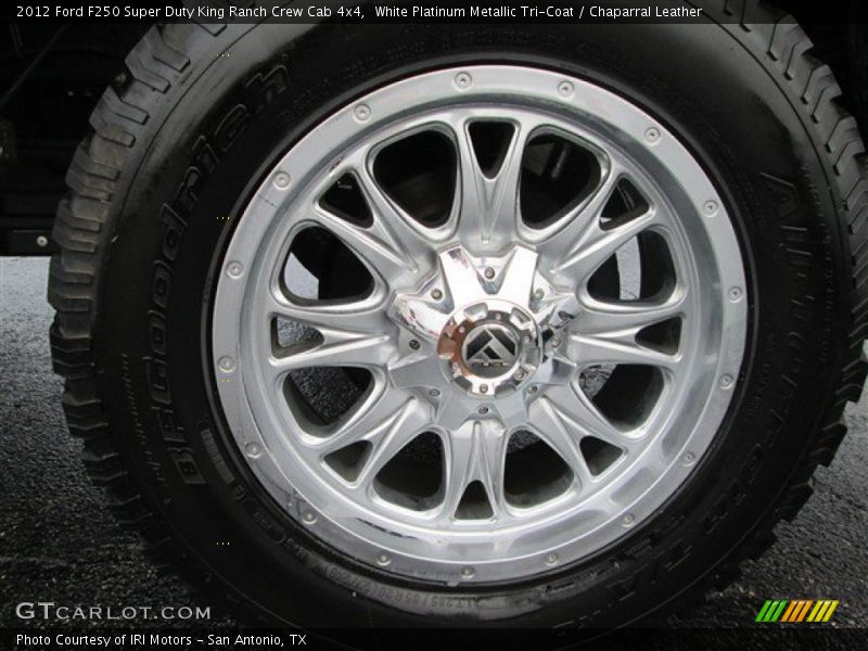 Custom Wheels of 2012 F250 Super Duty King Ranch Crew Cab 4x4