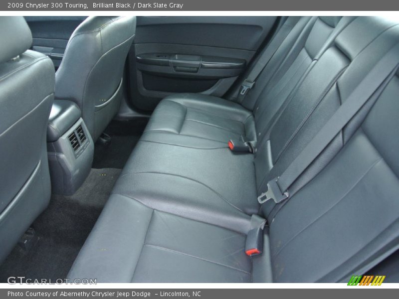 Brilliant Black / Dark Slate Gray 2009 Chrysler 300 Touring