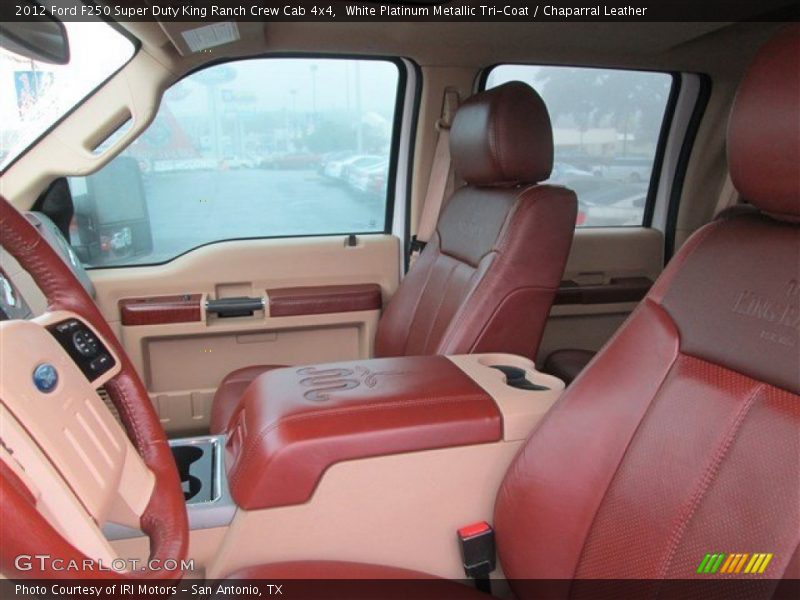  2012 F250 Super Duty King Ranch Crew Cab 4x4 Chaparral Leather Interior