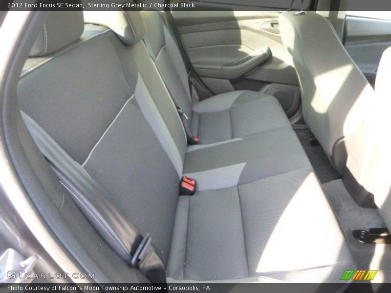 Sterling Grey Metallic / Charcoal Black 2012 Ford Focus SE Sedan
