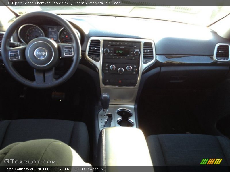Bright Silver Metallic / Black 2011 Jeep Grand Cherokee Laredo 4x4