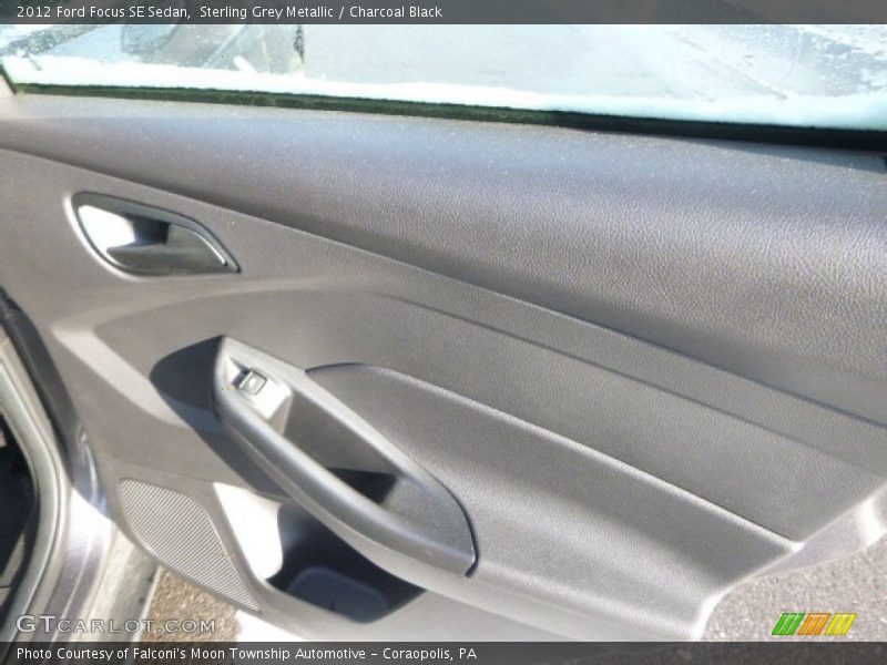 Sterling Grey Metallic / Charcoal Black 2012 Ford Focus SE Sedan
