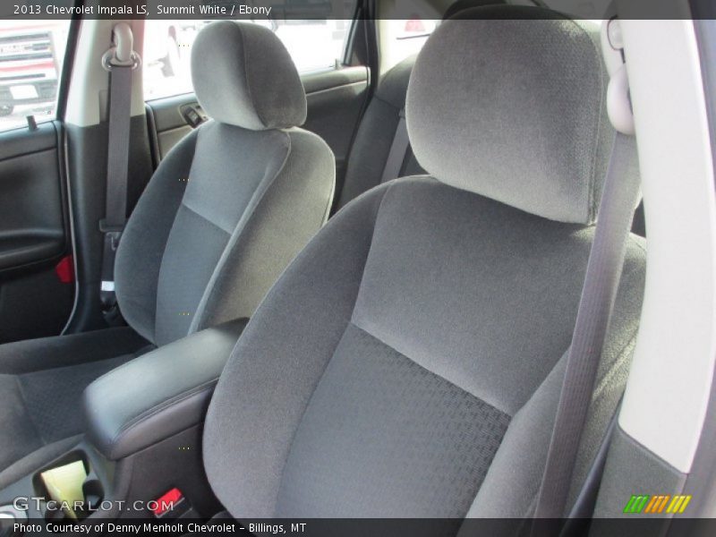 Summit White / Ebony 2013 Chevrolet Impala LS
