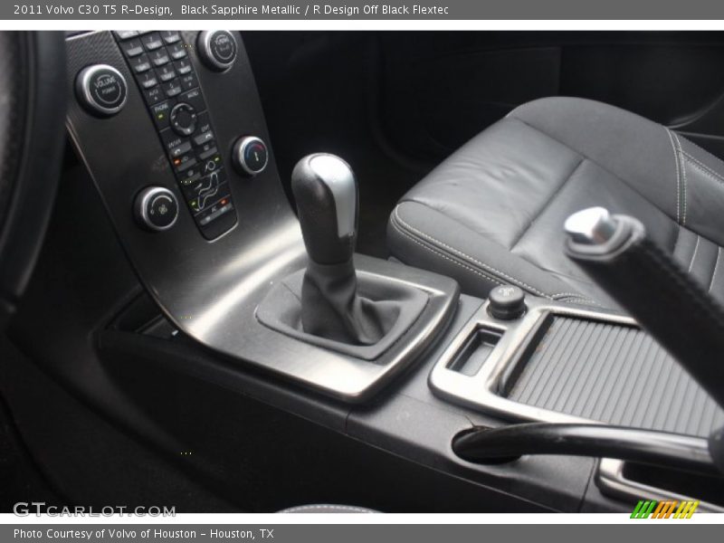 Black Sapphire Metallic / R Design Off Black Flextec 2011 Volvo C30 T5 R-Design