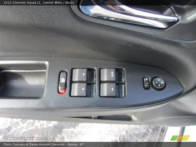 Summit White / Ebony 2013 Chevrolet Impala LS