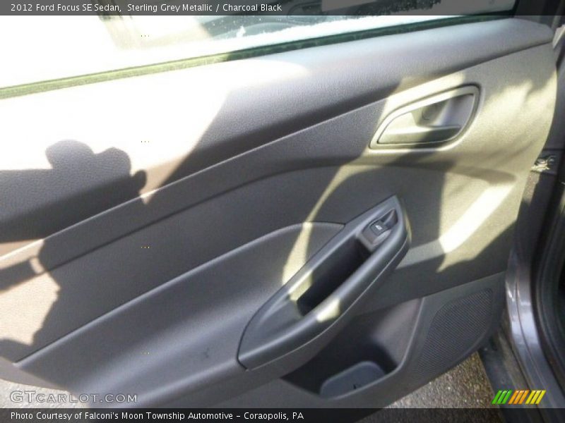 Sterling Grey Metallic / Charcoal Black 2012 Ford Focus SE Sedan