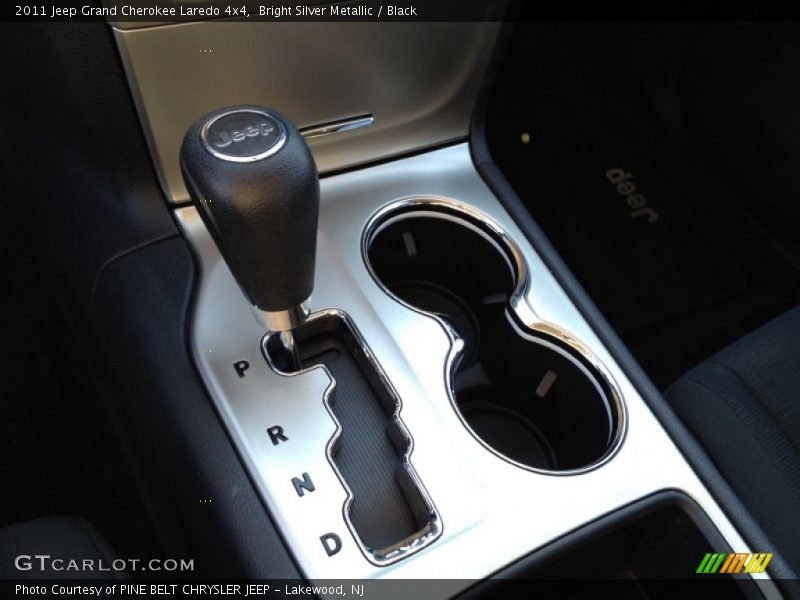 Bright Silver Metallic / Black 2011 Jeep Grand Cherokee Laredo 4x4