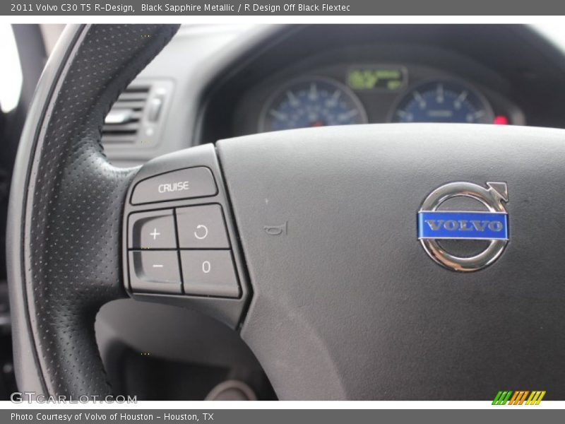 Black Sapphire Metallic / R Design Off Black Flextec 2011 Volvo C30 T5 R-Design