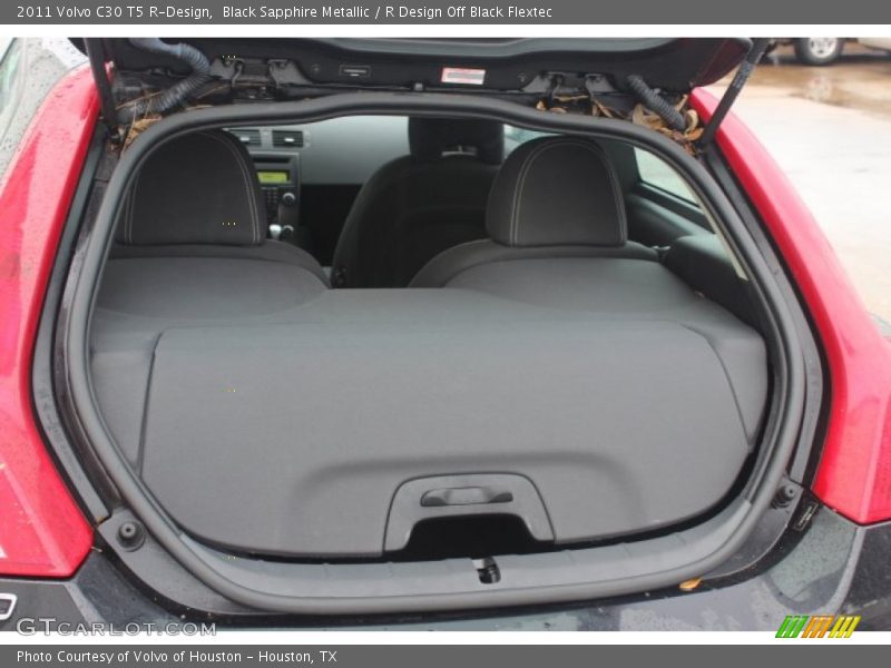 Black Sapphire Metallic / R Design Off Black Flextec 2011 Volvo C30 T5 R-Design