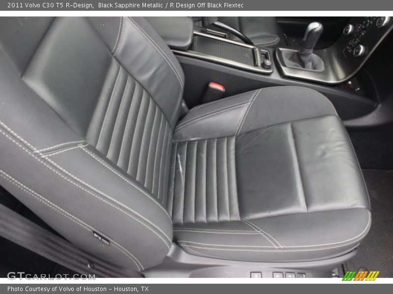 Black Sapphire Metallic / R Design Off Black Flextec 2011 Volvo C30 T5 R-Design