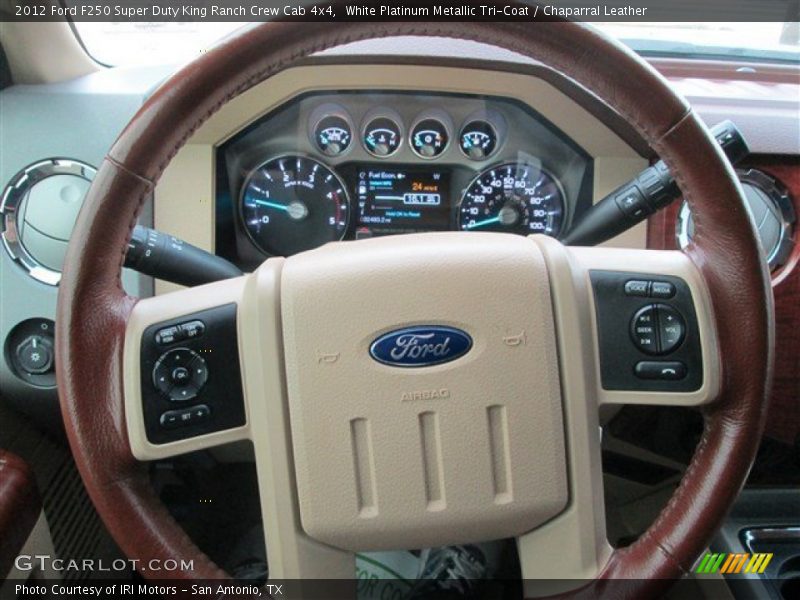  2012 F250 Super Duty King Ranch Crew Cab 4x4 Steering Wheel