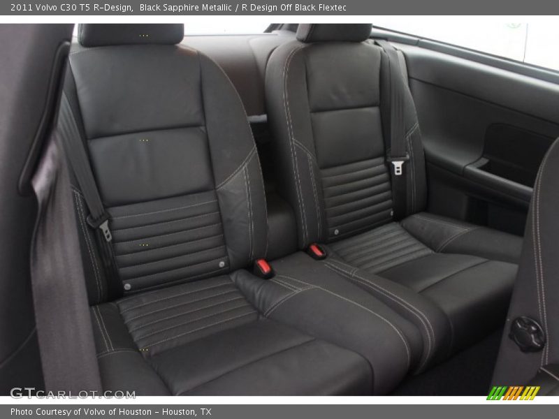 Black Sapphire Metallic / R Design Off Black Flextec 2011 Volvo C30 T5 R-Design