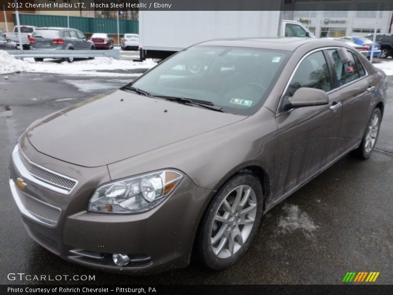 Mocha Steel Metallic / Ebony 2012 Chevrolet Malibu LTZ