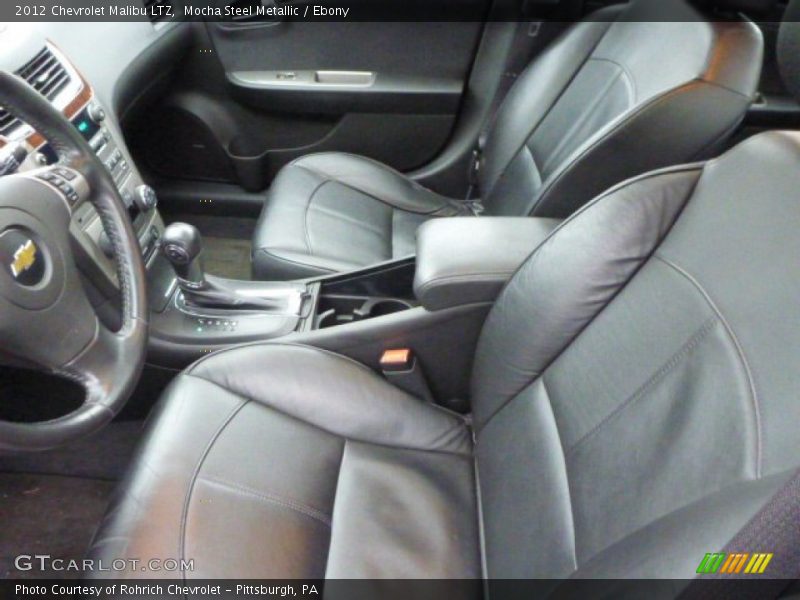 Mocha Steel Metallic / Ebony 2012 Chevrolet Malibu LTZ