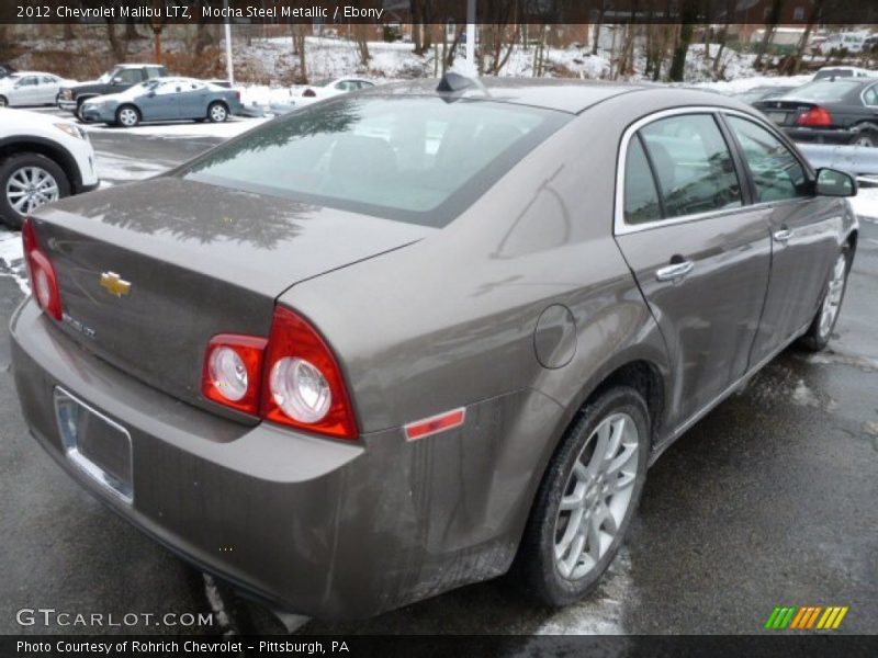 Mocha Steel Metallic / Ebony 2012 Chevrolet Malibu LTZ