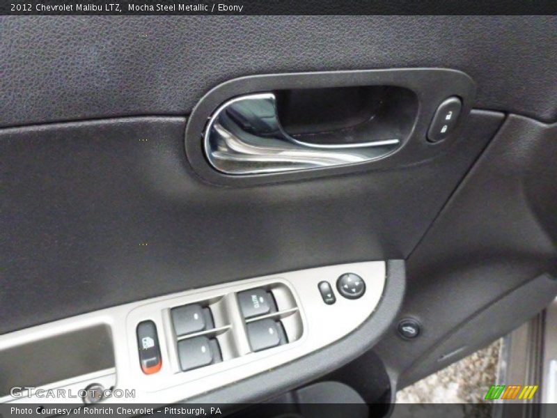 Mocha Steel Metallic / Ebony 2012 Chevrolet Malibu LTZ