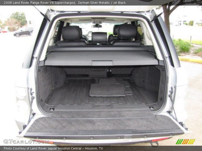 Zermatt Silver Metallic / Jet Black 2008 Land Rover Range Rover V8 Supercharged