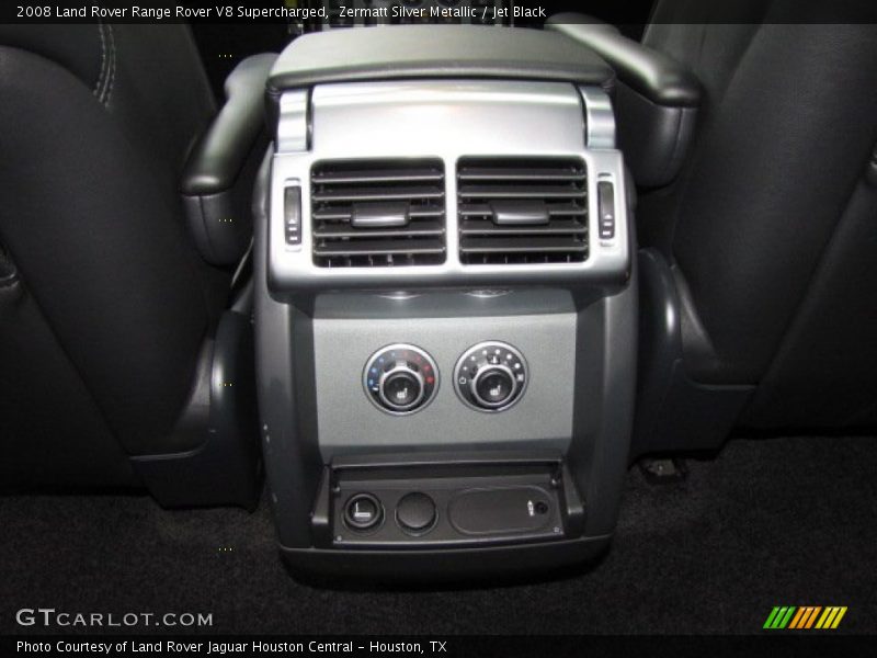 Zermatt Silver Metallic / Jet Black 2008 Land Rover Range Rover V8 Supercharged